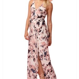 Yumi Kim Floral Midi Wrap Dress
